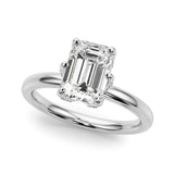 Emerald Engagement Ring