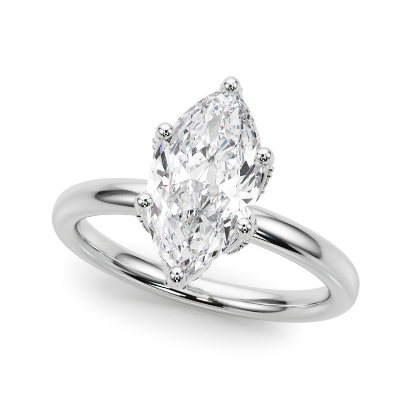Marquise Engagement Ring (51332-E)