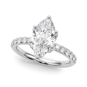 Marquise Engagement Ring (51333-E)