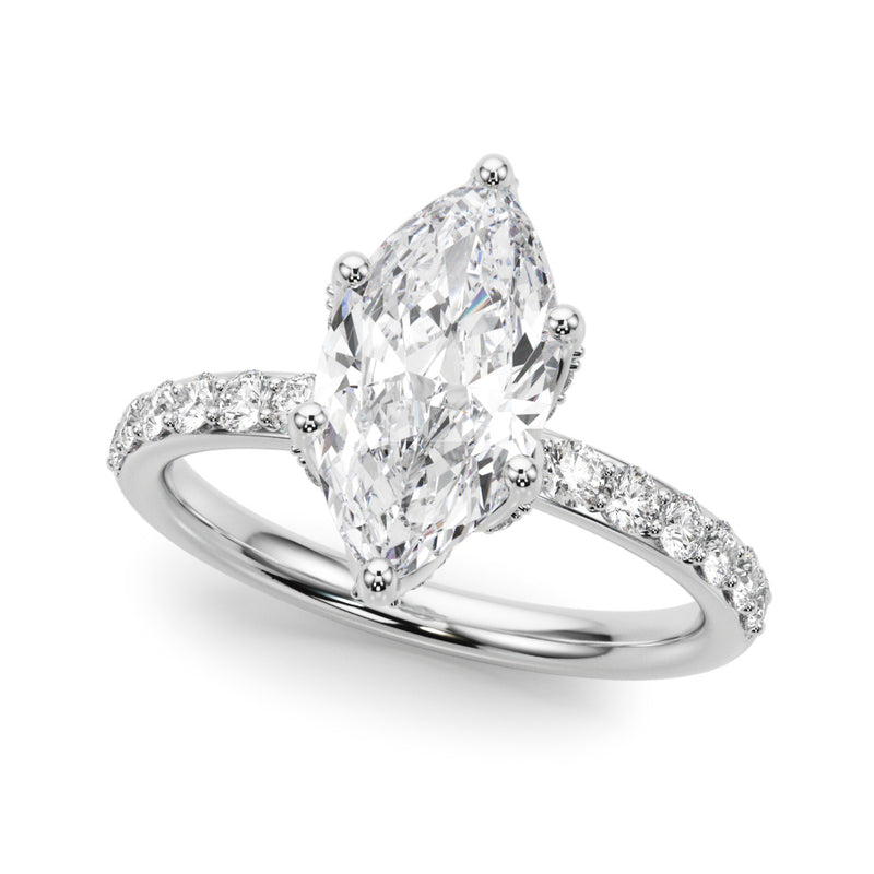 Marquise Engagement Ring (51333-E)
