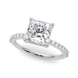 Square Engagement Ring