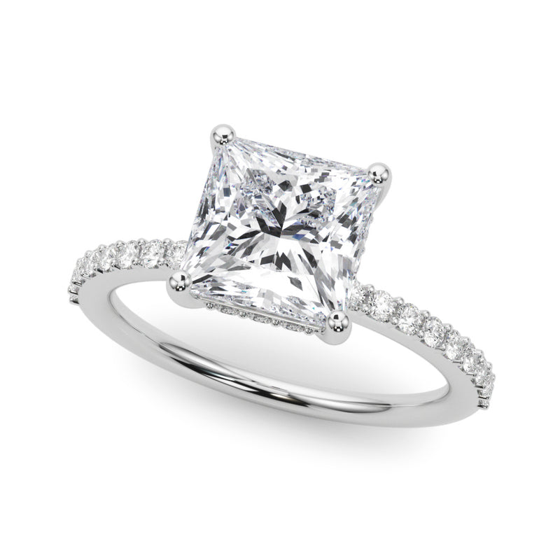 Square Engagement Ring