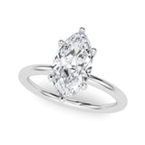 Marquise Engagement Ring (51344-E)