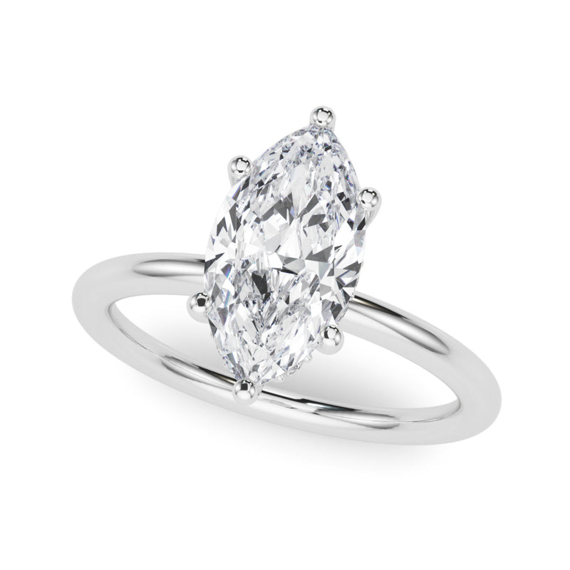 Marquise Engagement Ring (51344-E)