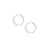 10K Gold 3x30mm Hoop Earring