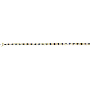 7" Lab Grown Diamond Line Bracelet in 14K White Gold (2 3/8 ct tw... - view 3