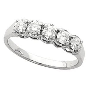 The Daisy Anniversary Band — Rose Gold
