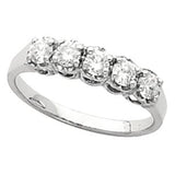 The Daisy Anniversary Band — Rose Gold