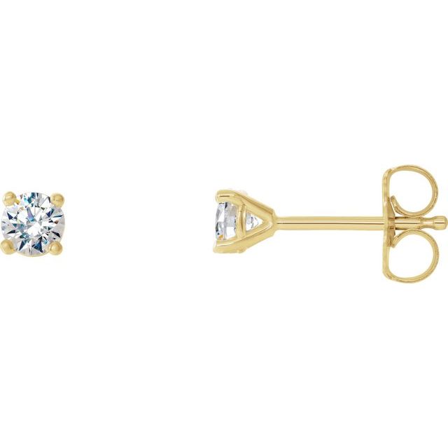 The Thyone — Stud Earrings - Yellow