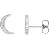 The Altair — Round Diamond Earrings - Yellow