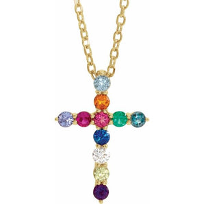 The Brynn — Diamond Necklace - Rose