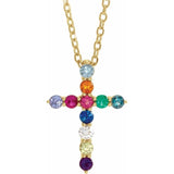 The Brynn — Diamond Necklace - Rose
