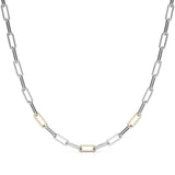 17 Inch Dia Paper Clip Necklace