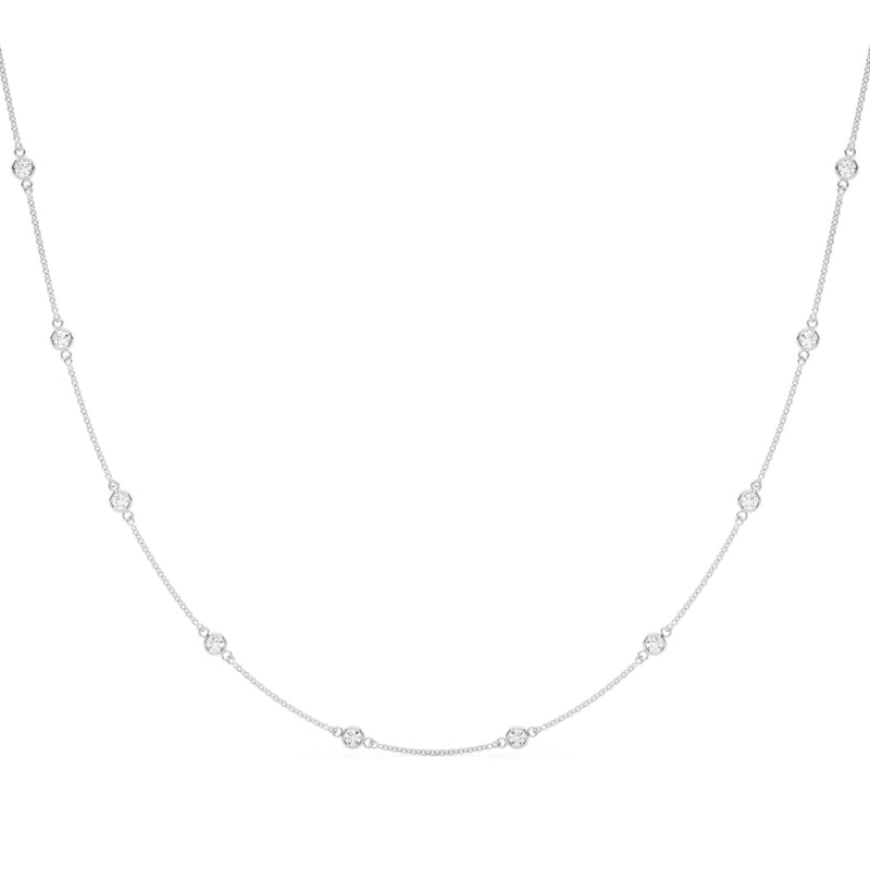 18 10 Station Dia Necklace