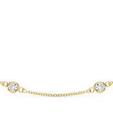 18 10 Station Dia Necklace - alt view