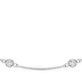 18 10 Station Dia Necklace - alt view