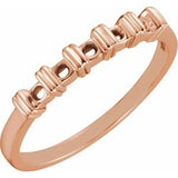 The Wade Anniversary Band — Rose Gold