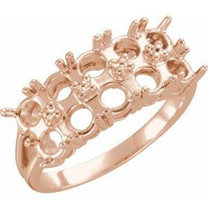 The Hesper Anniversary Band — Rose Gold