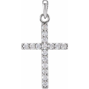 The Guinever — Round Cross Pendant - Yellow