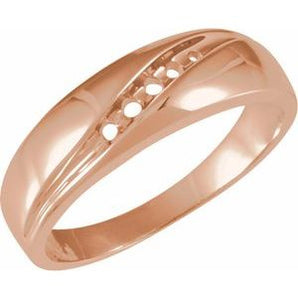 The Brynn Wedding Band — White Gold