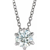 The Signe — Diamond Necklace - Rose