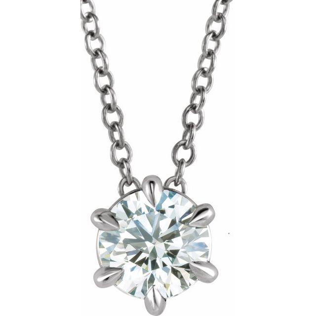 The Signe — Diamond Necklace - Rose