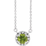 The Reign — Diamond Necklace - Rose