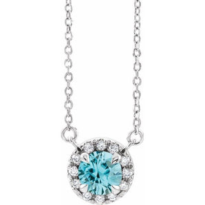 The Mora — Diamond Necklace - Rose