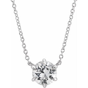 The Calla — Diamond Necklace - Yellow