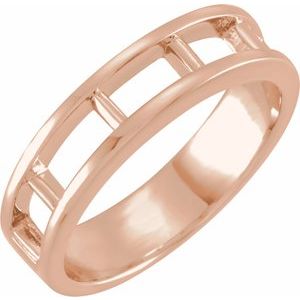 The Juliette Anniversary Band — Rose Gold
