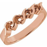 The Oleander Anniversary Band — Rose Gold