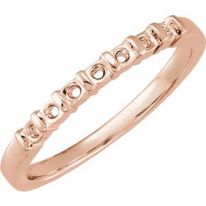 The Quillon Anniversary Band — Rose Gold