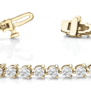 Bracelet In-Line Prong-Set