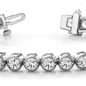 Bracelet In-Line Prong-Set