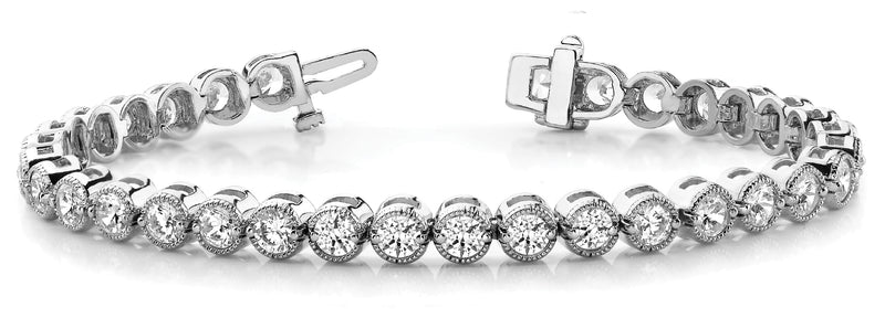 Bracelet In-Line Prong-Set