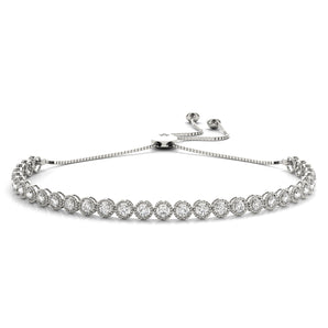 Milgrain Adjustable Bracelet