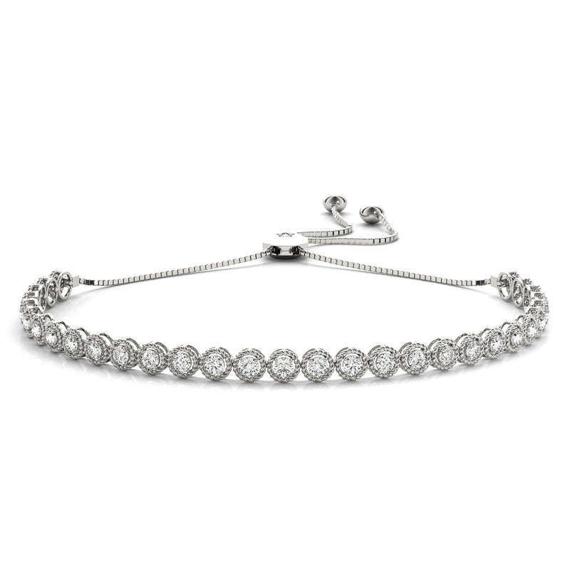Milgrain Adjustable Bracelet