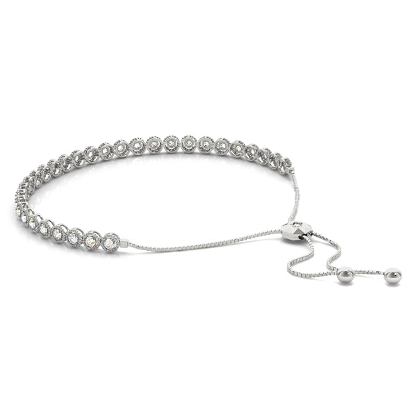 Milgrain Adjustable Bracelet - alt view