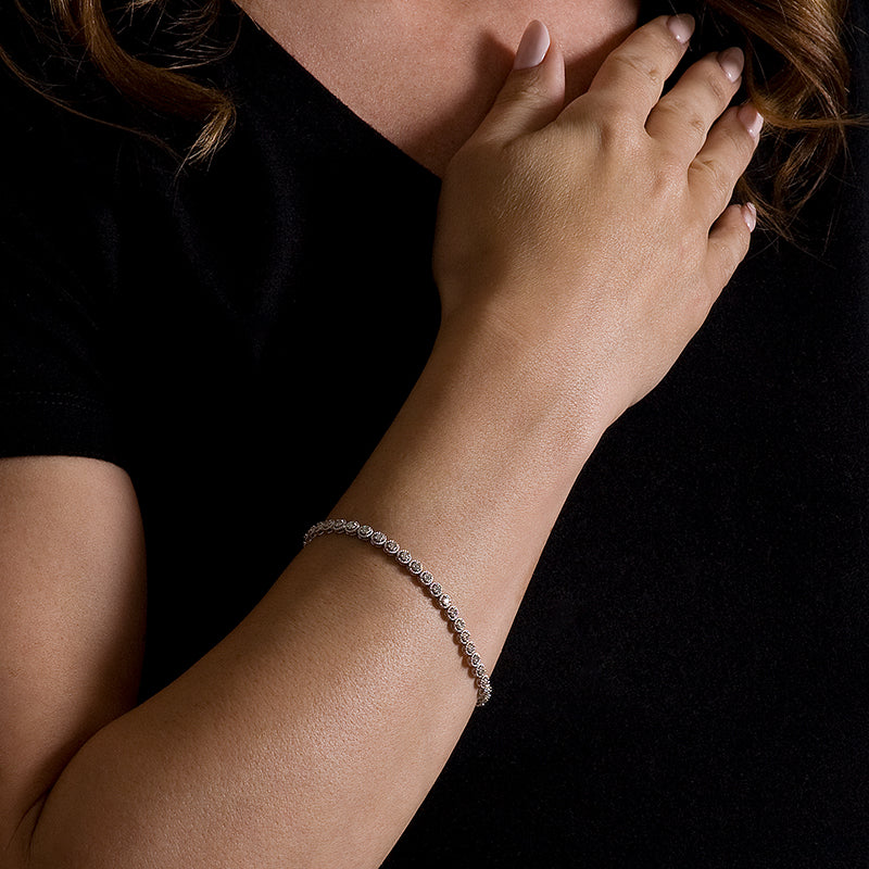 Milgrain Adjustable Bracelet - alt view