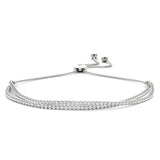 In-Line Adjustable Tennis Bracelet
