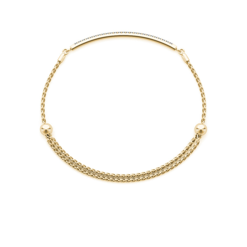 Single-Row Bracelet - alt view