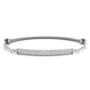 3 Row Diamond Bracelet