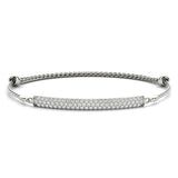3 Row Diamond Bracelet