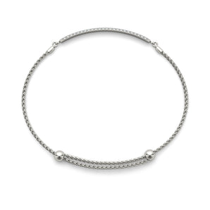 3 Row Diamond Bracelet - alt view