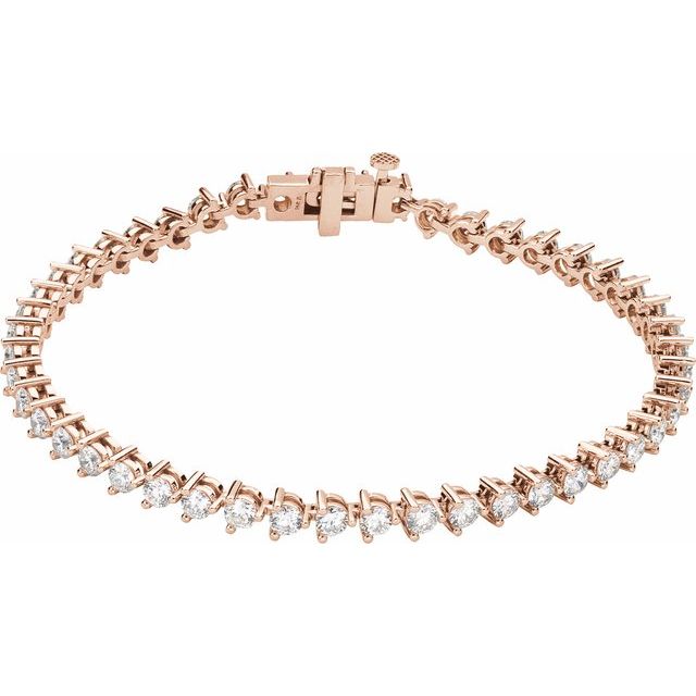 The Vaughn — Line Diamond Bracelet - Yellow