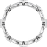The Esme — Infinity-Inspired Eternity 2mm Wedding Band - view 2