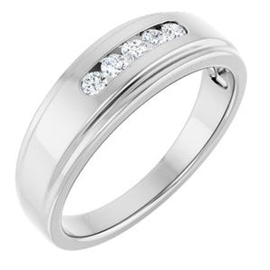 Five-Stone Band — 2.3 mm Round (122788)