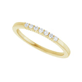 1 ct tw Diamond Lab Grown Anniversary Band in 14K White Gold... - view 5