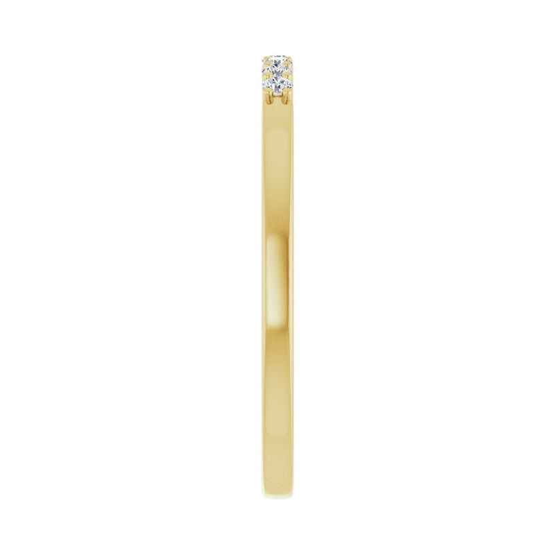 1 ct tw Diamond Lab Grown Anniversary Band in 14K White Gold... - view 4