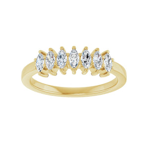 1 3/4 ct tw Diamond Lab Grown Anniversary Band in 14K White Gold... - view 3